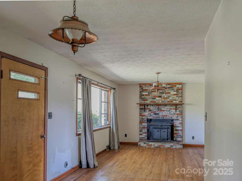 56 Gill Branch Road, Weaverville, NC 28787.  MLS# CAR4270678, YatesRealty ID 23563. Front entrance.