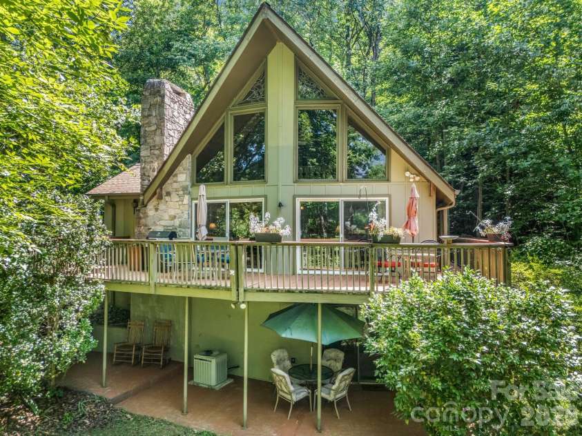 126 Sleeping Bear Lane, Lake Lure, NC 28746.  MLS# CAR4276702, YatesRealty ID 2357. 