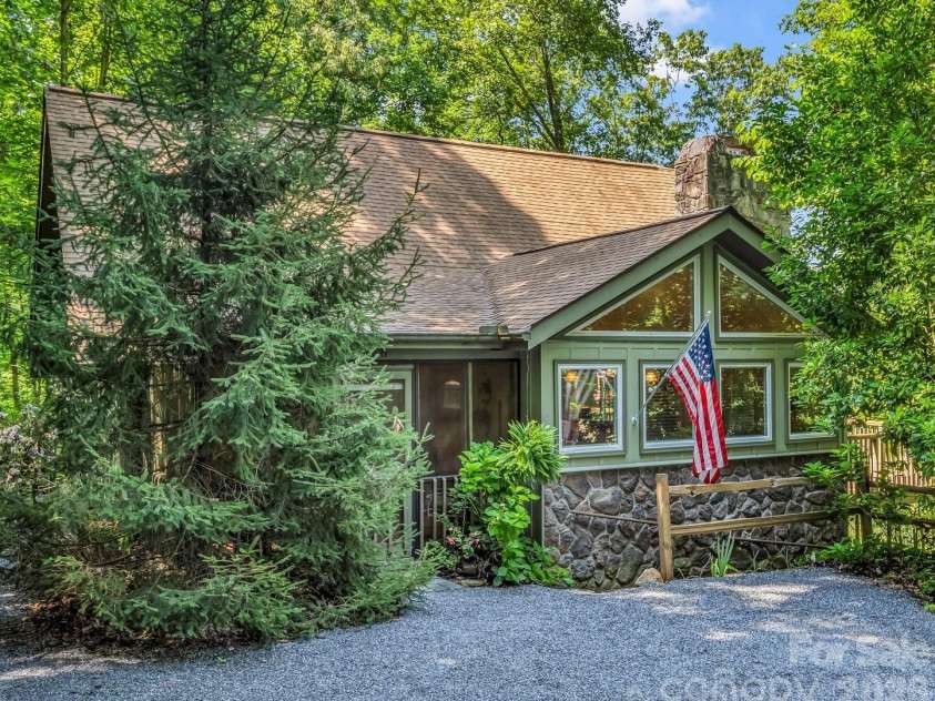 126 Sleeping Bear Lane, Lake Lure, NC 28746.  MLS# CAR4276702, YatesRealty ID 2357. 