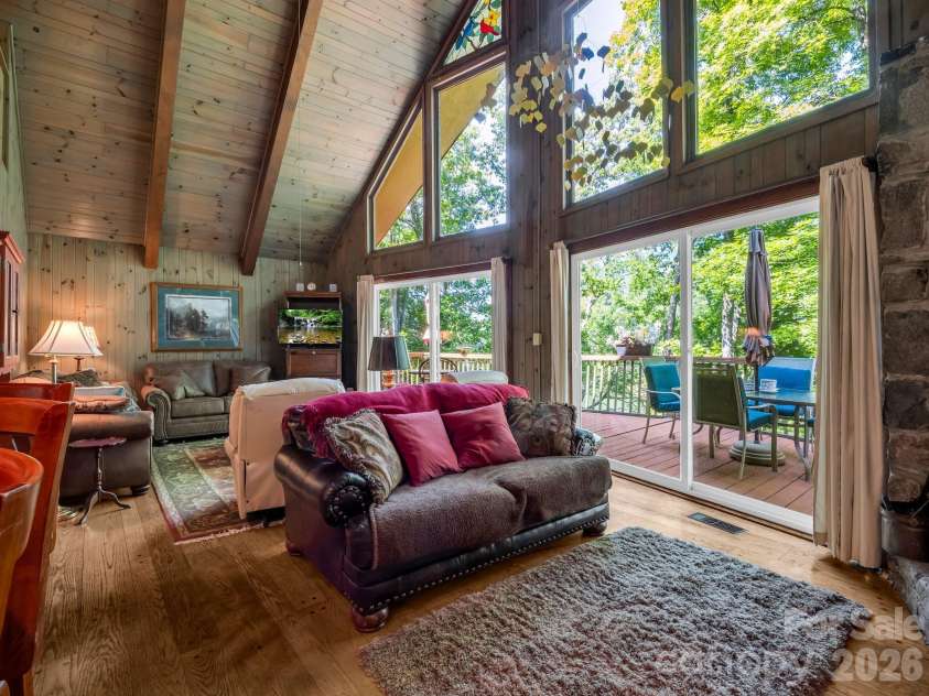 126 Sleeping Bear Lane, Lake Lure, NC 28746.  MLS# CAR4276702, YatesRealty ID 2357. 