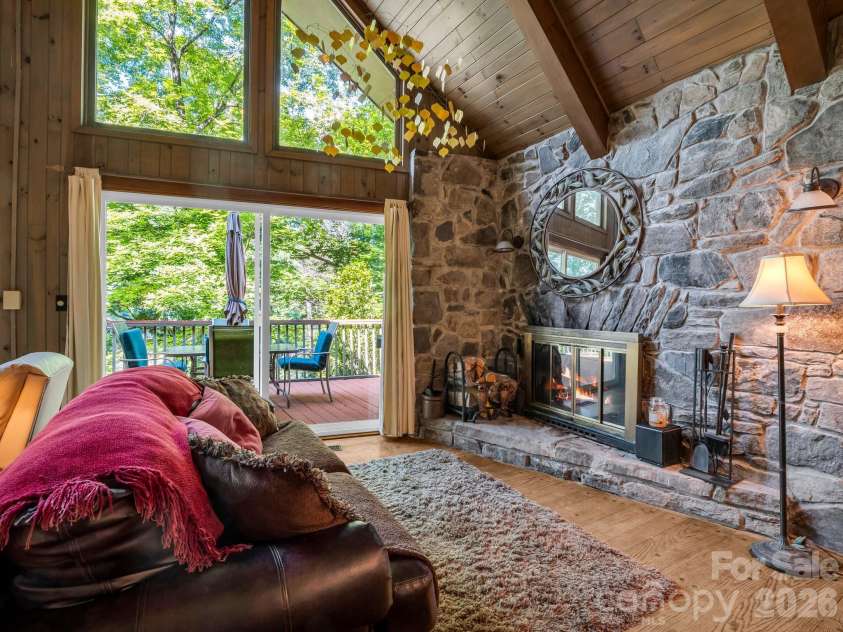 126 Sleeping Bear Lane, Lake Lure, NC 28746.  MLS# CAR4276702, YatesRealty ID 2357. 