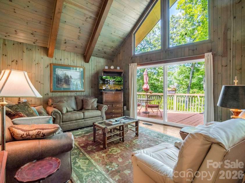 126 Sleeping Bear Lane, Lake Lure, NC 28746.  MLS# CAR4276702, YatesRealty ID 2357. 
