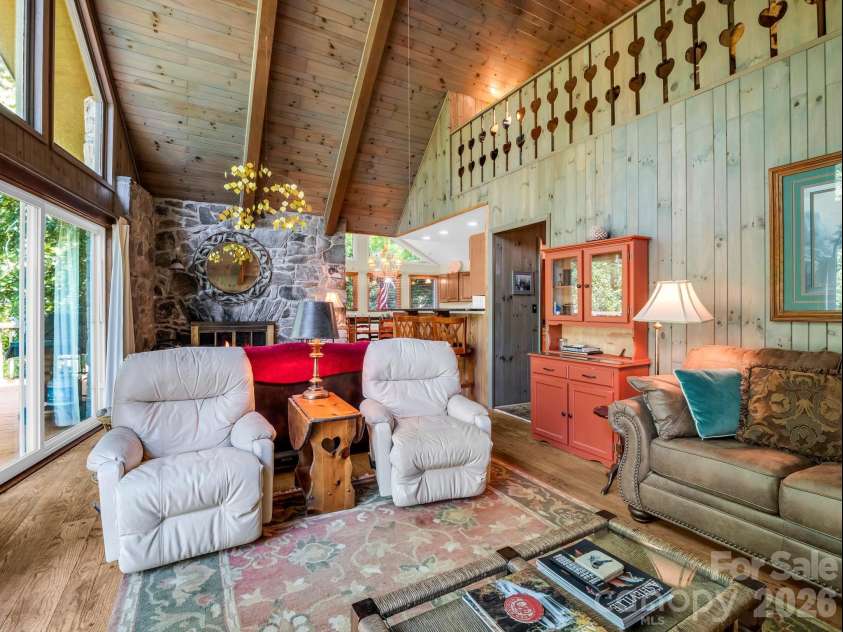 126 Sleeping Bear Lane, Lake Lure, NC 28746.  MLS# CAR4276702, YatesRealty ID 2357. 