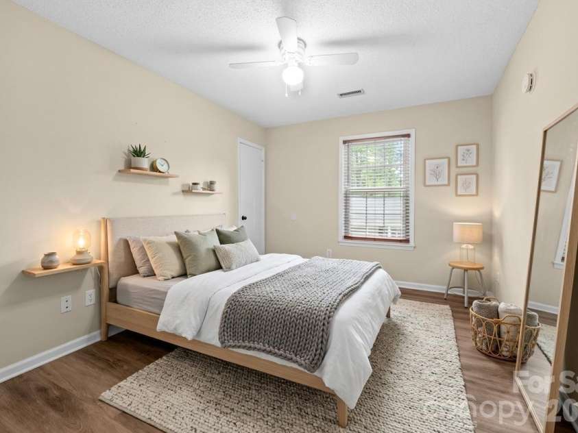 8521 Castle Pine Court, Charlotte, NC 28226.  MLS# CAR4393841, YatesRealty ID 23576. Secondary Bedroom