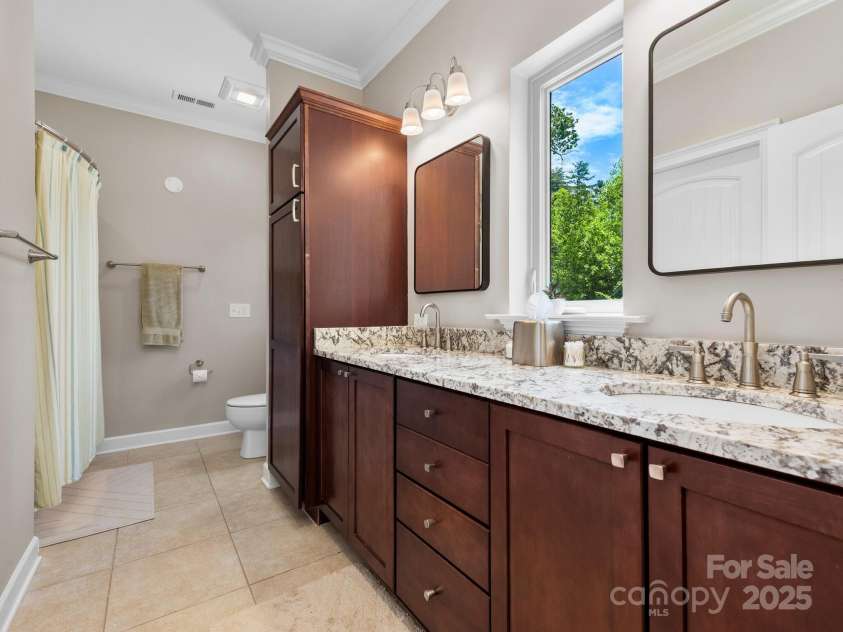 102 Gap Creek Road, Fletcher, NC 28732.  MLS# CAR4275624, YatesRealty ID 23580. 2nd Primary Bathroom En Suite