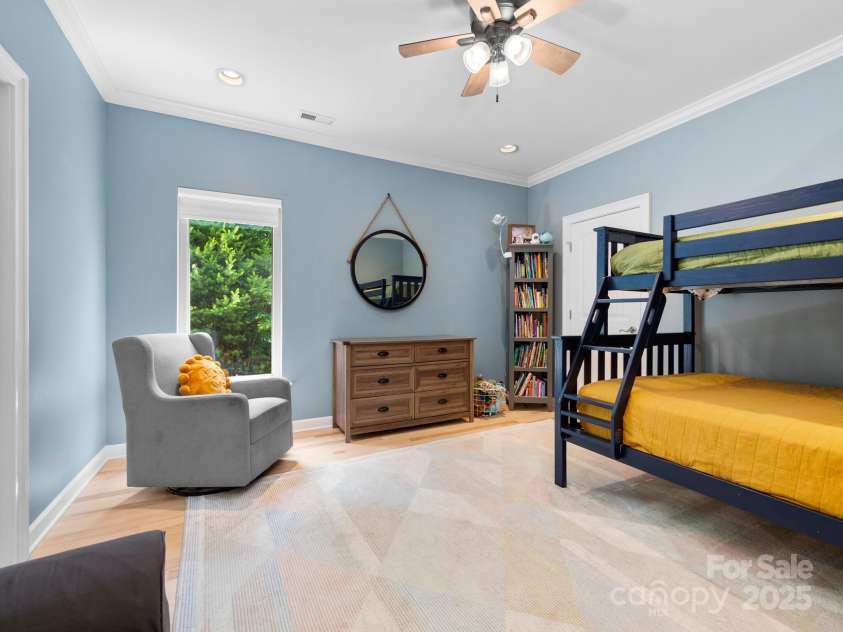 102 Gap Creek Road, Fletcher, NC 28732.  MLS# CAR4275624, YatesRealty ID 23580. 3rd Bedroom Freshly Painted w/ Large Closet