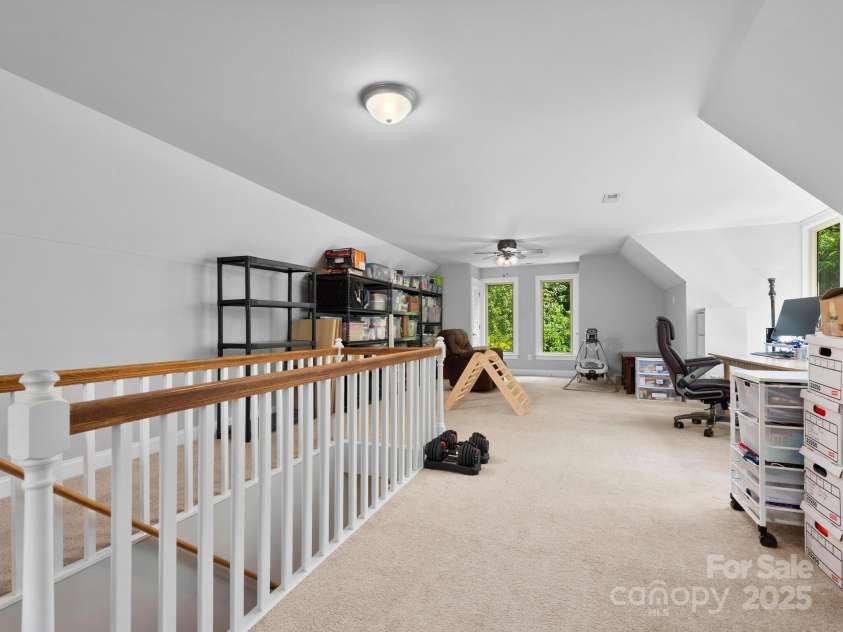 102 Gap Creek Road, Fletcher, NC 28732.  MLS# CAR4275624, YatesRealty ID 23580. 3rd Floor Recreation/Bonus Room. So Many Possible Uses