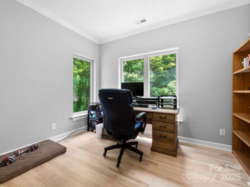 102 Gap Creek Road, Fletcher, NC 28732.  MLS# CAR4275624, YatesRealty ID 23580. Bedroom/Office on 2nd Floor