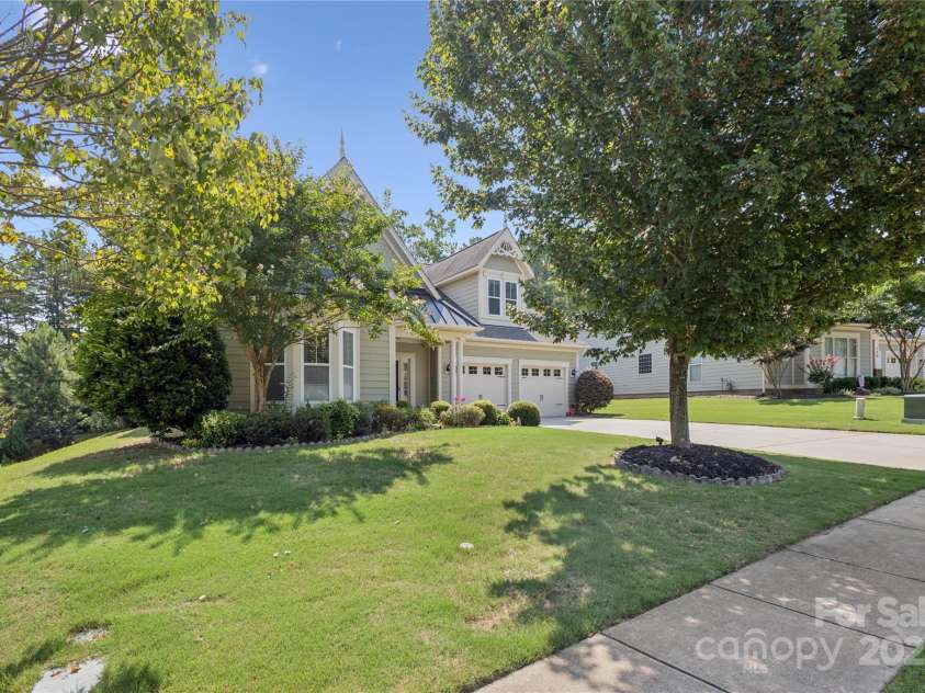 196 Hawks Creek Parkway, Fort Mill, SC 29708.  MLS# CAR4271545, YatesRealty ID 23591. Mature Trees and manicured landscape