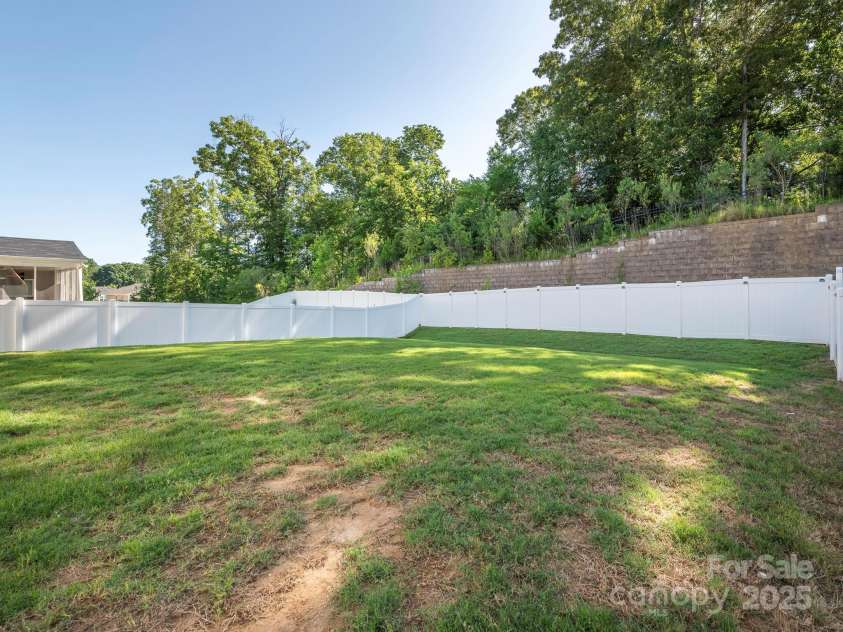 9123 Magnolia Lily Avenue, Charlotte, NC 28227.  MLS# CAR4272877, YatesRealty ID 23592. Backyard
