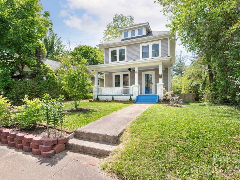 55 Walton Street, Asheville, NC 28801.  MLS# CAR4370151, YatesRealty ID 23599. 