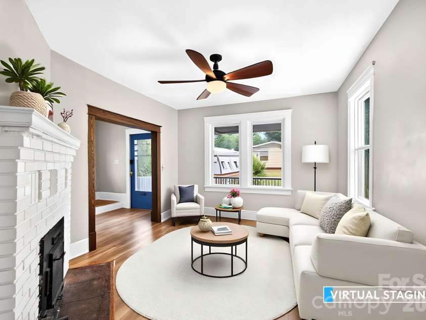 55 Walton Street, Asheville, NC 28801.  MLS# CAR4370151, YatesRealty ID 23599. 