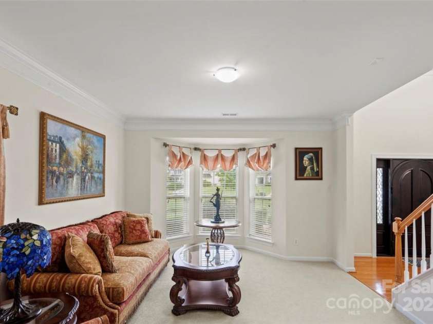 4966 Riverview Drive, Harrisburg, NC 28075.  MLS# CAR4271852, YatesRealty ID 23607. Living Room