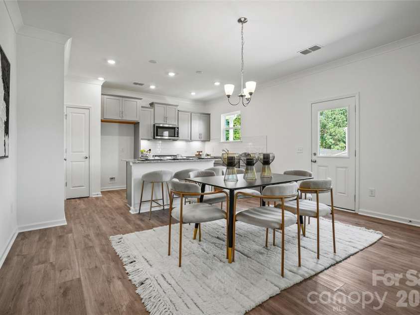 5812 Stewarts Landing Road, Charlotte, NC 28215.  MLS# CAR4342466, YatesRealty ID 2361. Kitchen/dining is representative