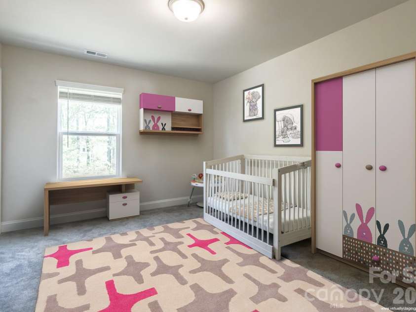 1134 Regions Boulevard, Fort Mill, SC 29707.  MLS# CAR4368644, YatesRealty ID 23615. Secondary bedroom - virtually staged
