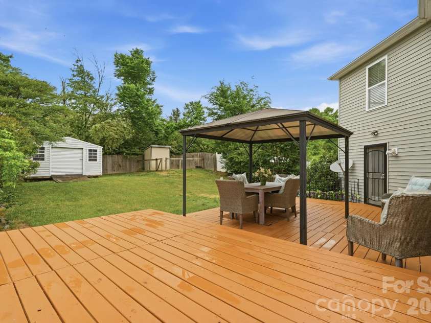 3906 Shasta Circle, Clover, SC 29710.  MLS# CAR4361726, YatesRealty ID 23618. Brand New Deck!