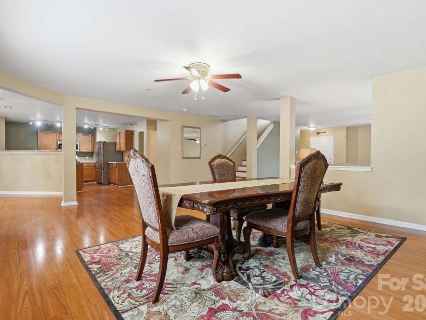 3906 Shasta Circle, Clover, SC 29710.  MLS# CAR4361726, YatesRealty ID 23618. Dining Space open to the Kitchen area