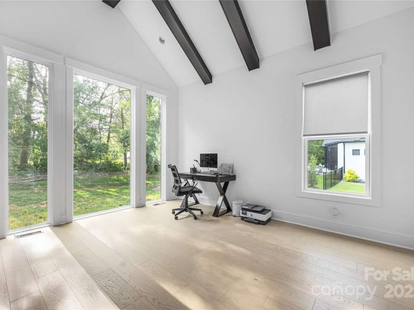10119 Laurier Lane, Huntersville, NC 28078.  MLS# CAR4273565, YatesRealty ID 23623. Downstairs Secondary Office/Bedroom