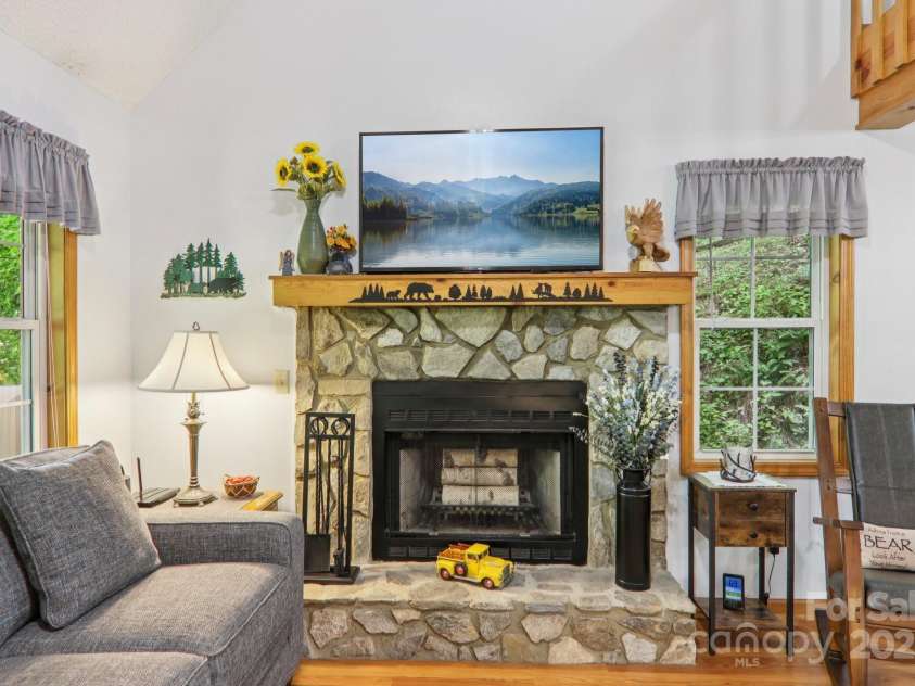 84 Hawk Nest Road, Maggie Valley, NC 28751.  MLS# CAR4271436, YatesRealty ID 23625. 