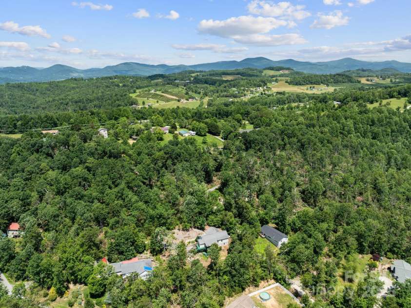 66 Condor Court, Hendersonville, NC 28792.  MLS# CAR4274638, YatesRealty ID 23627. Aerial