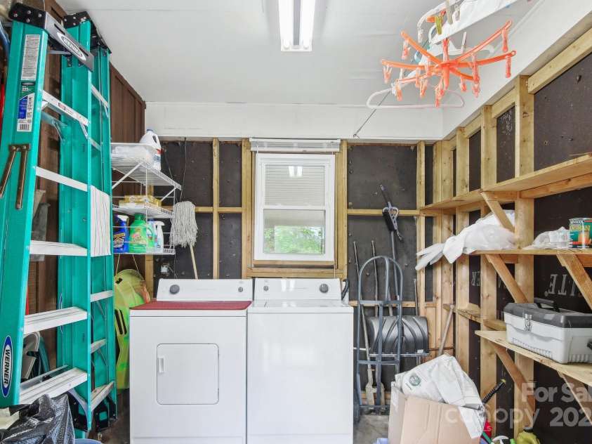 51 Atari Road, Waynesville, NC 28786.  MLS# CAR4256064, YatesRealty ID 23630. Exterior laundry
