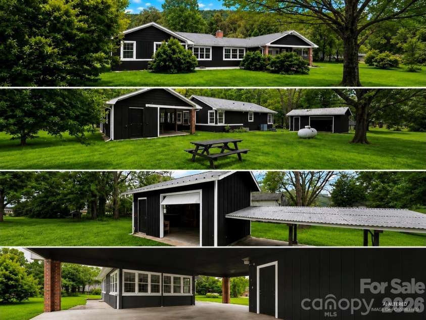 109 Wall Road, Tryon, NC 28782.  MLS# CAR4326151, YatesRealty ID 23634. AI ALTERED IMAGE OF POSSIBILITIES