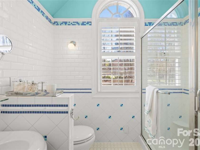 19118 Betty Stough Road, Cornelius, NC 28031.  MLS# CAR4369817, YatesRealty ID 23640. Upstairs bath