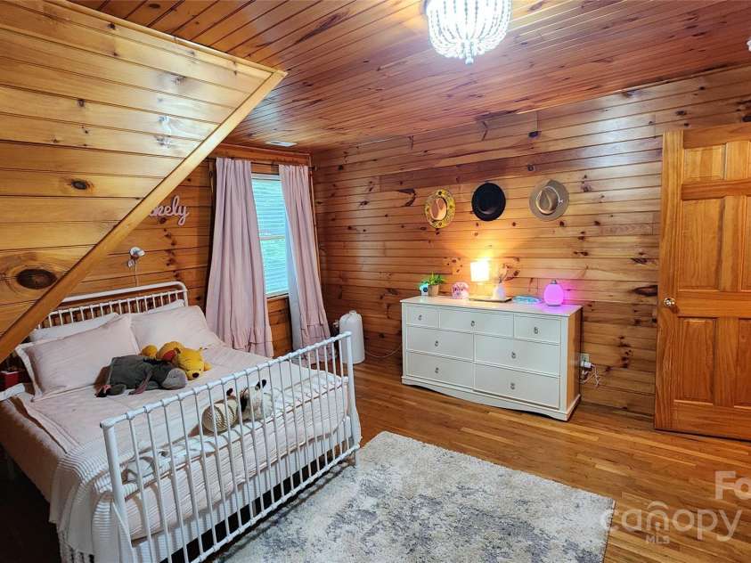 306 Henry Dingus Way, Maggie Valley, NC 28751.  MLS# CAR4183056, YatesRealty ID 23643. Bedroom #2 Upstairs