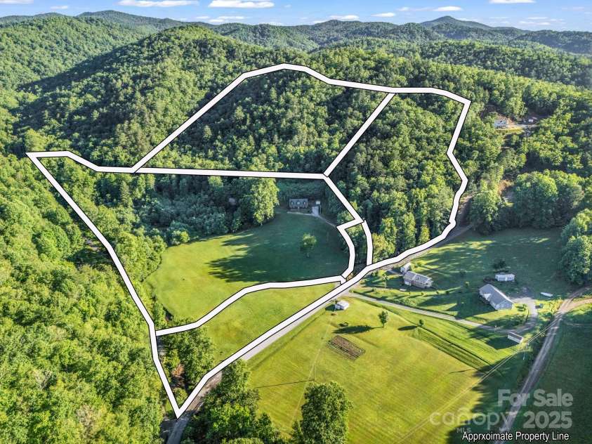 621 Cherryfield Creek, Brevard, NC 28712.  MLS# CAR4269516, YatesRealty ID 23646. Total of 4 Parcels