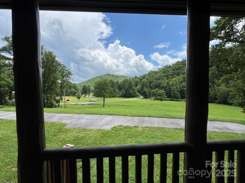 621 Cherryfield Creek, Brevard, NC 28712.  MLS# CAR4269516, YatesRealty ID 23646. View From Front Porch