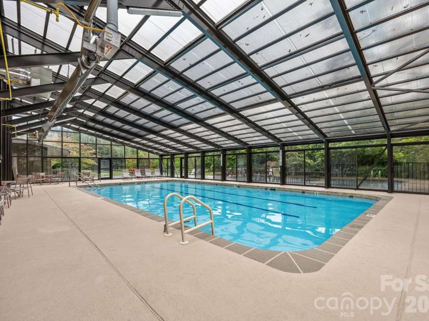 68 Stony Ridge, Asheville, NC 28804.  MLS# CAR4367321, YatesRealty ID 23646. A year around indoor pool.