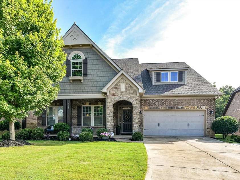 2005 Arbor Hills Drive, Indian Trail, NC 28079.  MLS# CAR4273599, YatesRealty ID 23648. 