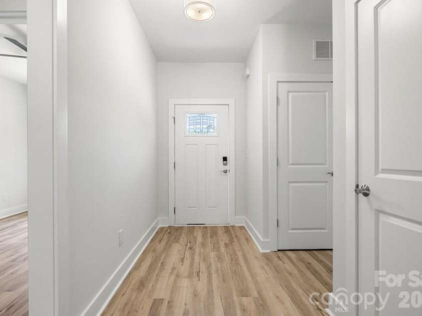 1214 Patterson Street, Shelby, NC 28152.  MLS# CAR4379896, YatesRealty ID 23649. Front door/entry 