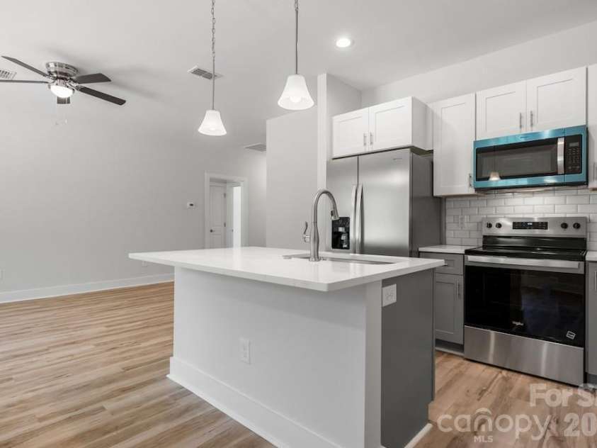 1214 Patterson Street, Shelby, NC 28152.  MLS# CAR4379896, YatesRealty ID 23649. Kitchen