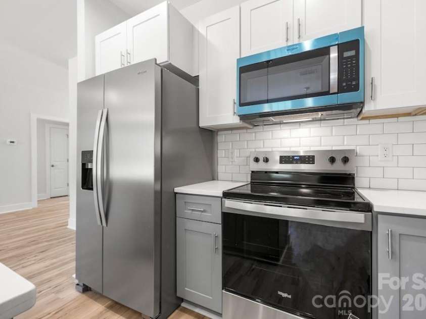 1214 Patterson Street, Shelby, NC 28152.  MLS# CAR4379896, YatesRealty ID 23649. Kitchen