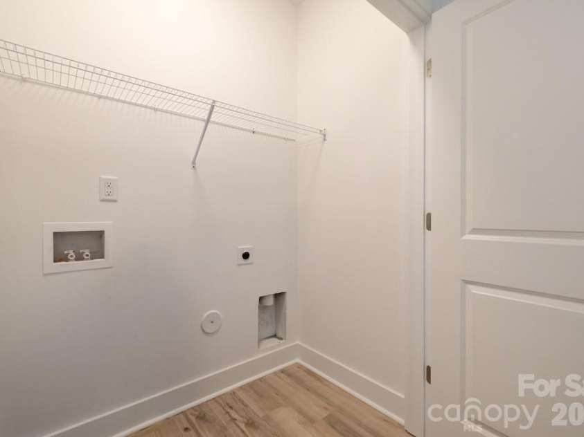 1214 Patterson Street, Shelby, NC 28152.  MLS# CAR4379896, YatesRealty ID 23649. Laundry closet