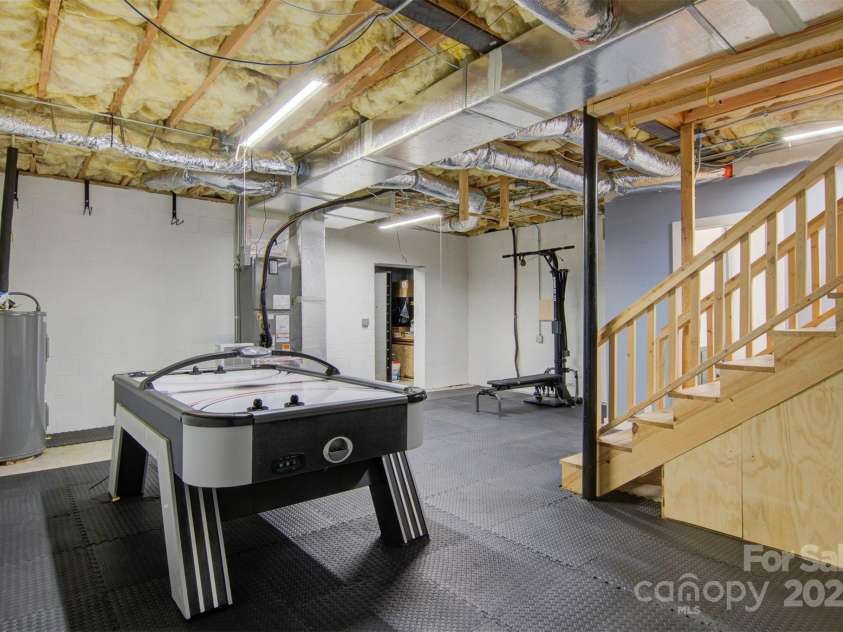 4962 Serenity Lane, Granite Falls, NC 28630.  MLS# CAR4263669, YatesRealty ID 23651. Basement