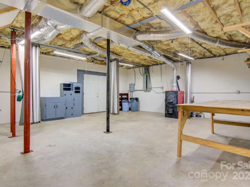 4962 Serenity Lane, Granite Falls, NC 28630.  MLS# CAR4263669, YatesRealty ID 23651. Basement