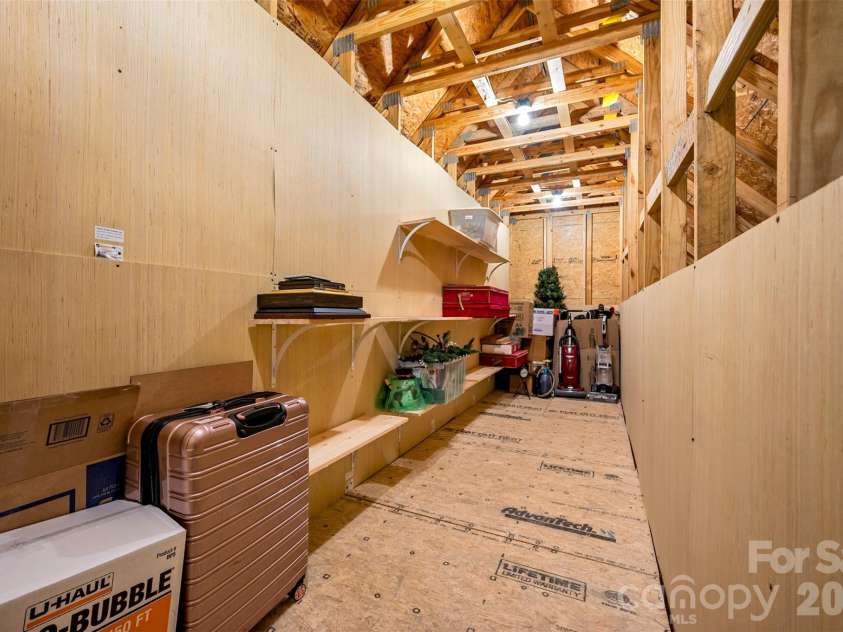 88 Pounding Mill None, Hendersonville, NC 28792.  MLS# CAR4367016, YatesRealty ID 23655. Walk in attic for additional storage