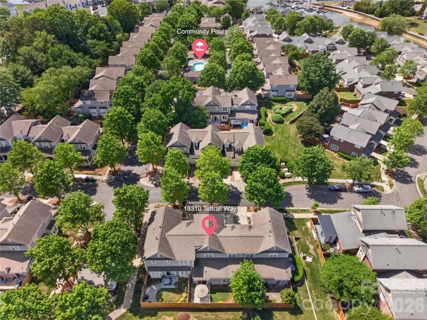18310 Taffrail Way, Cornelius, NC 28031.  MLS# CAR4372401, YatesRealty ID 23659. 