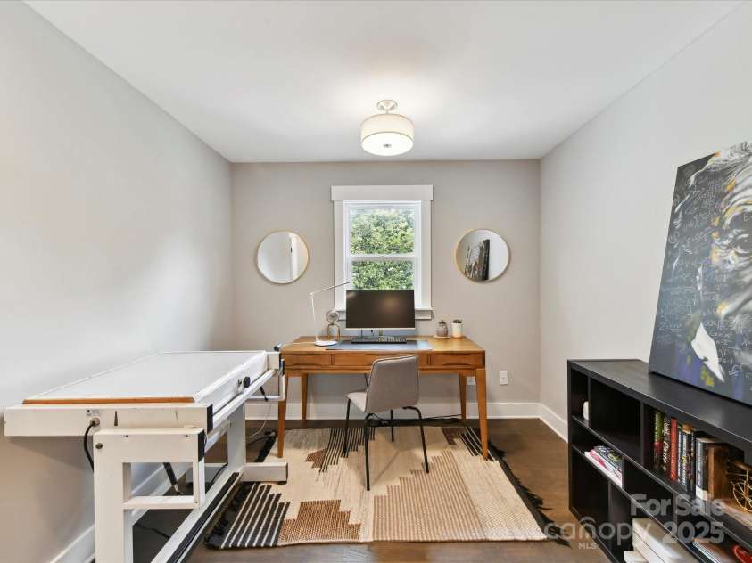 2517 Marlowe Avenue, Charlotte, NC 28208.  MLS# CAR4263015, YatesRealty ID 23670. Great space for additional entertaining or work space.