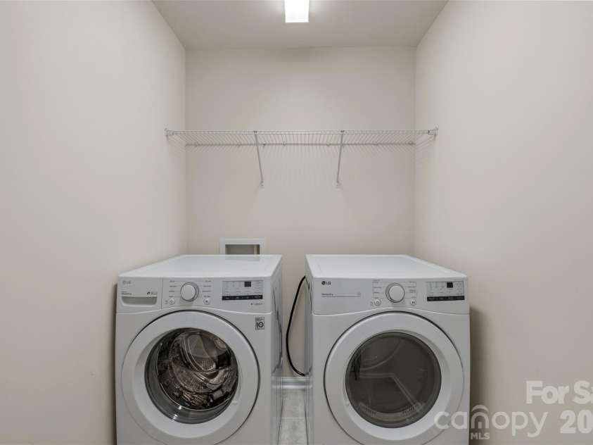23206 Clarabelle Drive, Charlotte, NC 28273.  MLS# CAR4381832, YatesRealty ID 23672. Laundry upstairs