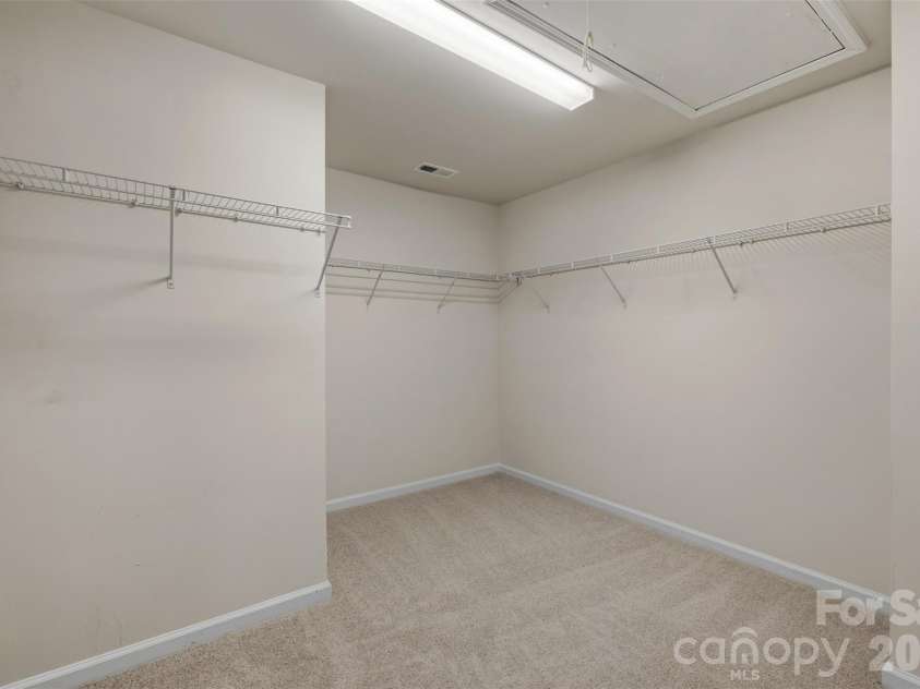 23206 Clarabelle Drive, Charlotte, NC 28273.  MLS# CAR4381832, YatesRealty ID 23672. Oversized walk-in closet