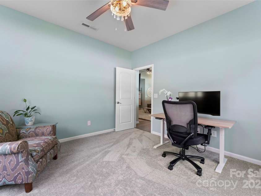 2124 Katie Alice Circle, Waxhaw, NC 28173.  MLS# CAR4249836, YatesRealty ID 23676. Bedroom/Office