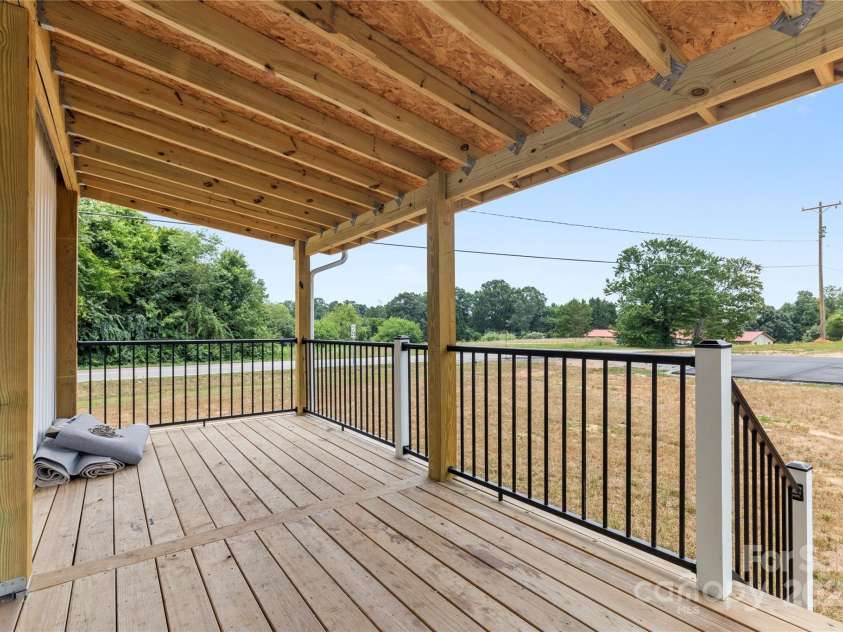 3511 Warlicks Church Road, Connelly Springs, NC 28612.  MLS# CAR4274924, YatesRealty ID 23680. Back porch