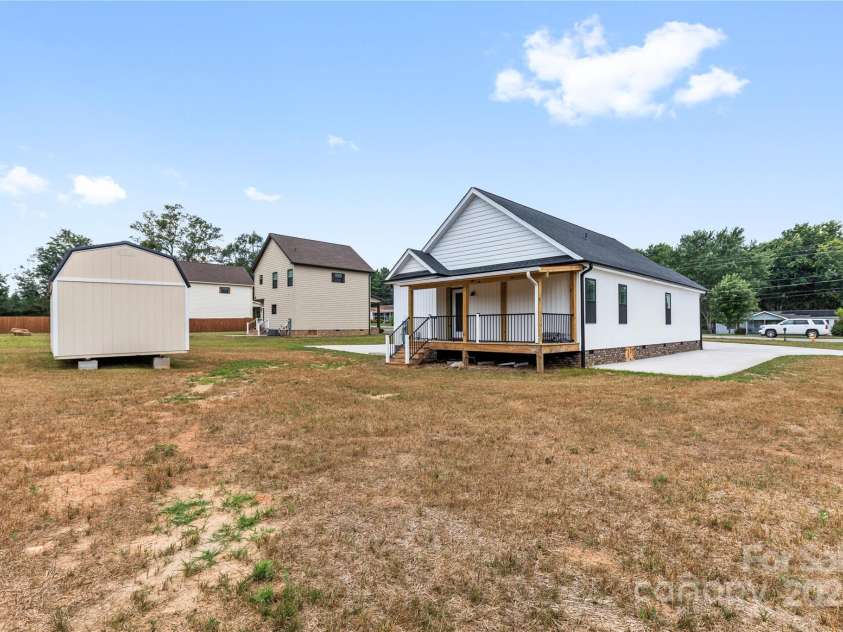 3511 Warlicks Church Road, Connelly Springs, NC 28612.  MLS# CAR4274924, YatesRealty ID 23680. BACK YARD