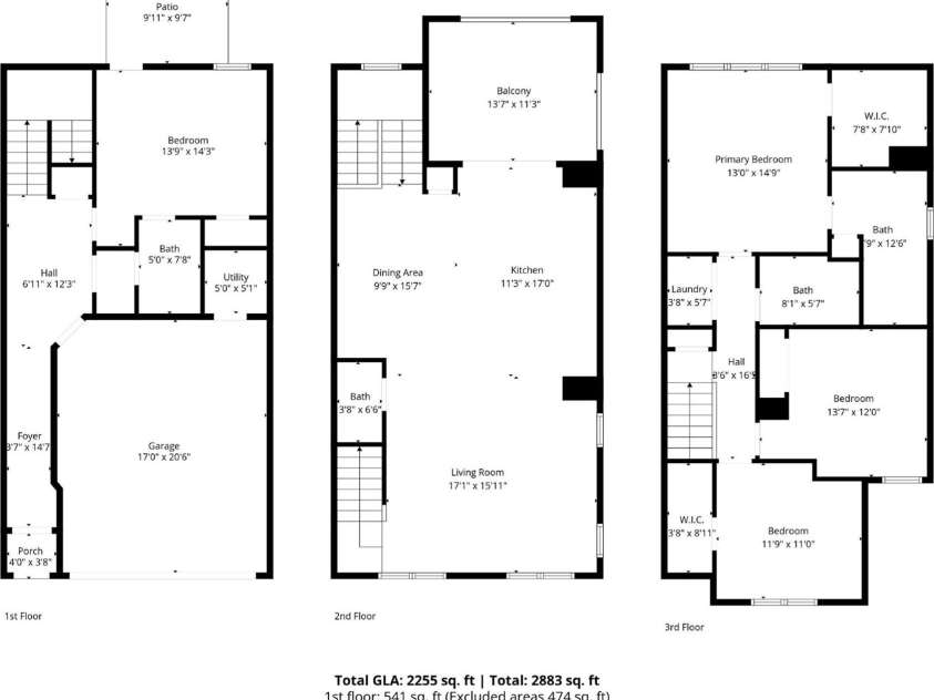 614 Crudent Road, Tega Cay, SC 29708.  MLS# CAR4383720, YatesRealty ID 23685. 614 Crudent Road floorplan