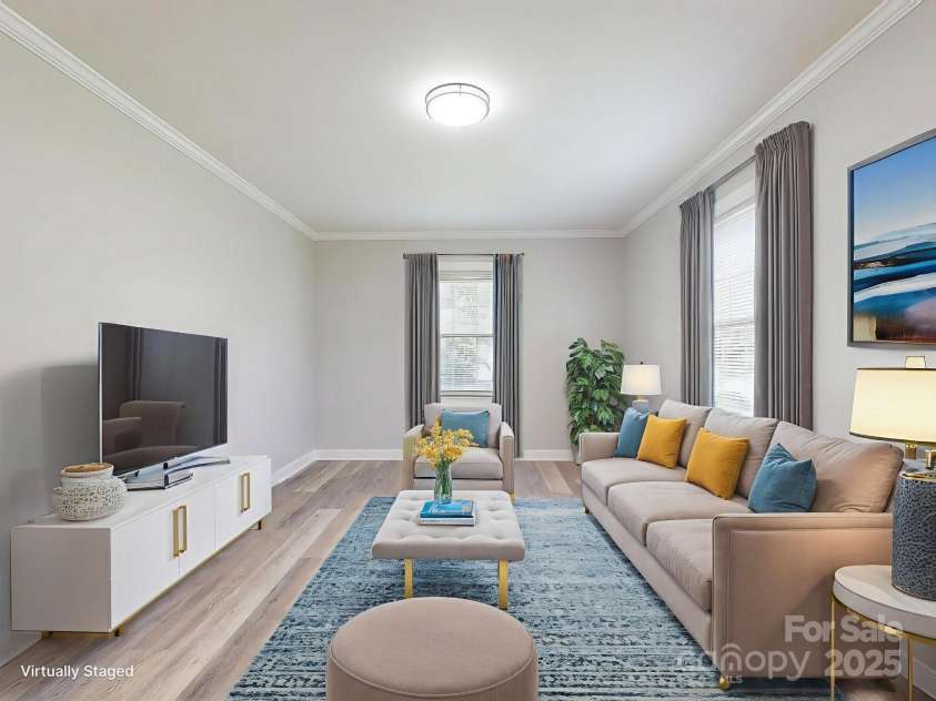 2321 Cline Street, Statesville, NC 28677.  MLS# CAR4277020, YatesRealty ID 23688. Staged