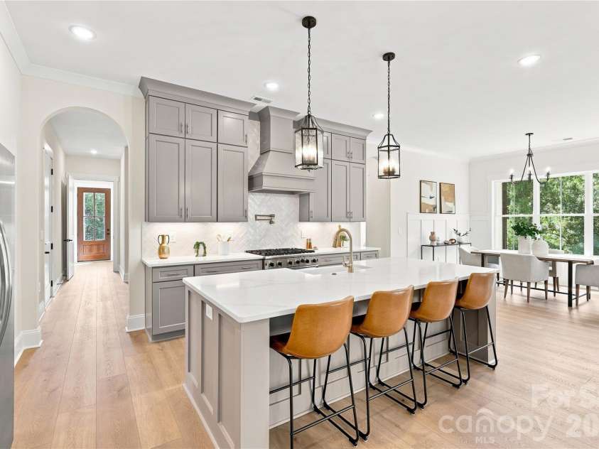 9745 Flowes Store Road, Midland, NC 28107.  MLS# CAR4383070, YatesRealty ID 23689. Representative of previous built Arbor: kitchen (some upgrades shown here)