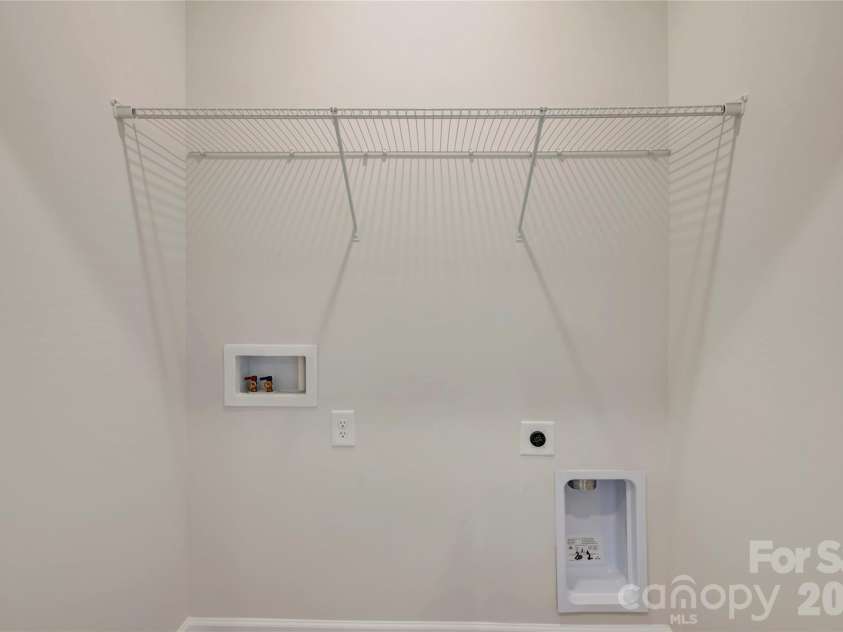 6334 Haller Street, Charlotte, NC 28227.  MLS# CAR4384161, YatesRealty ID 23705. Laundry closet